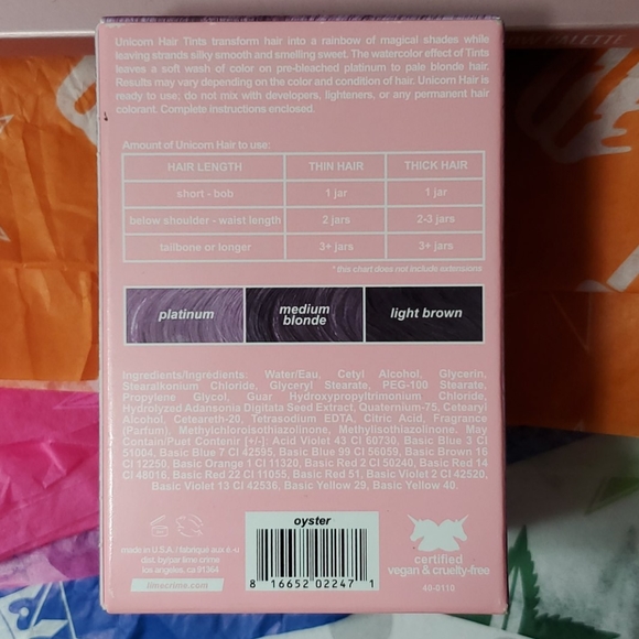 Lime Crime Unicorn Hair Tint - Picture 3 of 4